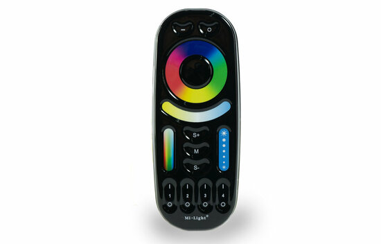 Miboxer 4-zone RGB+CCT Black Remote