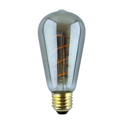 Led filament E27 EDISON Smokey Grey