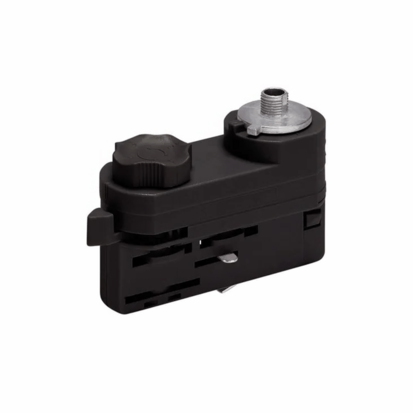 Pendel adapter 3-fase rail zwart