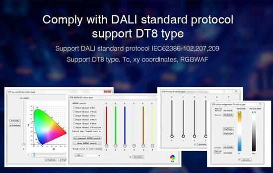 Miboxer DALI 5 in 1 LED Controller (DT8)