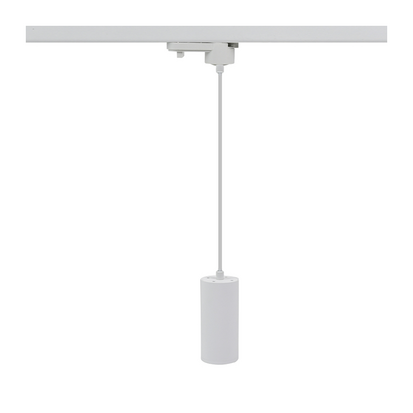 Hanglamp voor 1-fase rail wit