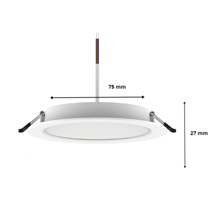 DOB Downlight 3W 3000K