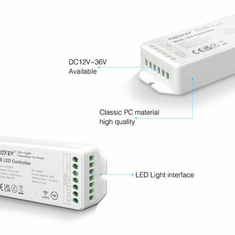 Miboxer RGB Pro Ledstrip controller