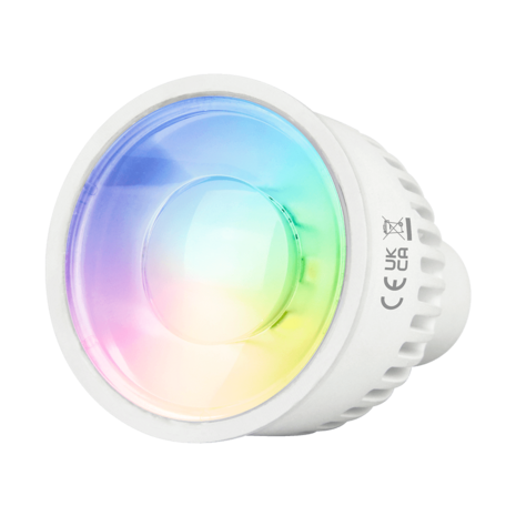 Spot Mi-Light LED GU10 6W RGB+CCT Ø50mm Zigbee 3.0 