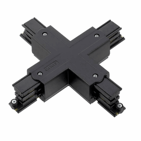 X-connector 3-fase zwart