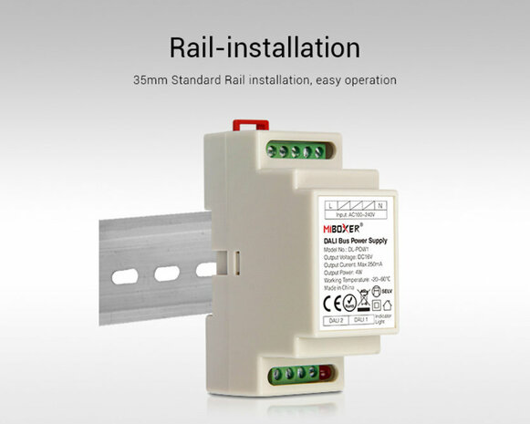 Miboxer DALI Bus Power Supply (DIN Rail)