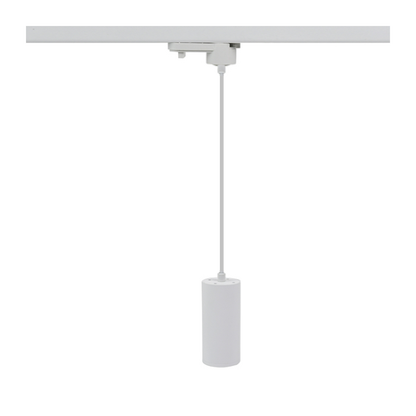 Hanglamp voor 1-fase rail wit