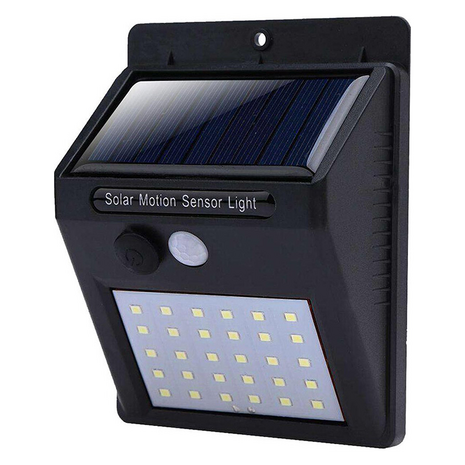 Solar wandlamp met sensor